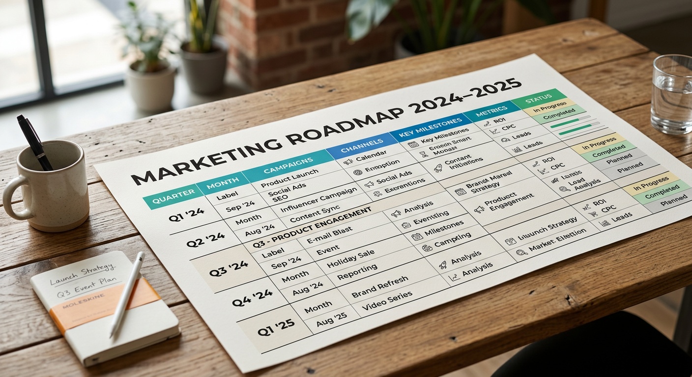 Digital marketing growth roadmap
